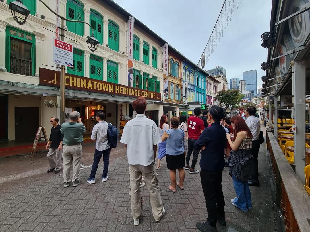 Chinatown Heritage Centre on Pagoda Street, Singapore β restored shophouses recreating early migrant living conditions
